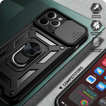 Coque pour Apple iPhone 11 Pro Max, Techsuit, CamShield, Noire