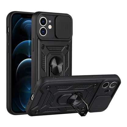 Hülle für Apple iPhone 11, Techsuit, CamShield, Schwarz
