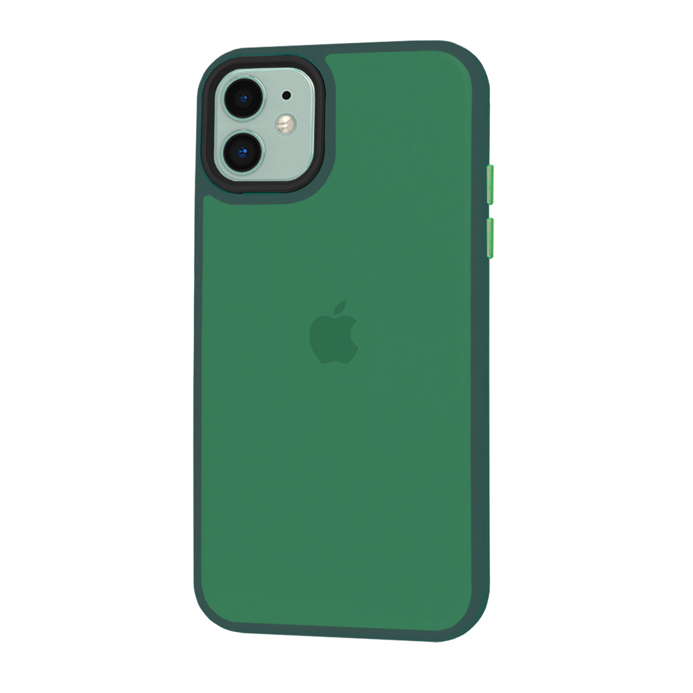 Étui pour Apple iPhone 11, Techsuit, HaloFrost, Vert