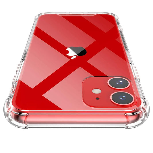 Case for Apple iPhone 11, Techsuit, Shockproof Clear, Transparent