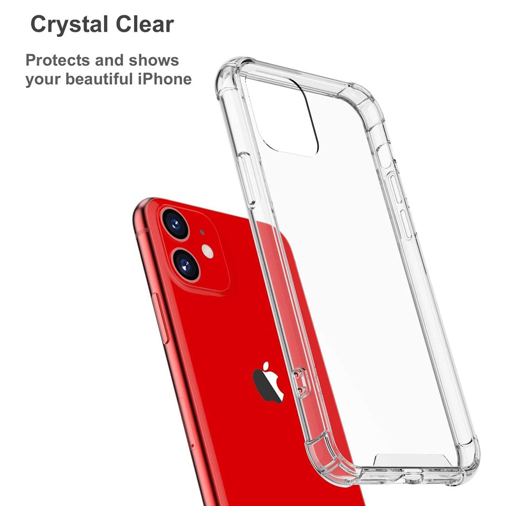 Coque pour Apple iPhone 11, Techsuit, Shockproof Clear, Transparente