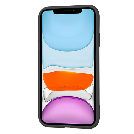 Coque pour Apple iPhone 11, Techsuit, SoftFlex, Noire