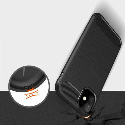 Case for Apple iPhone 12 mini, Techsuit, Carbon, Black