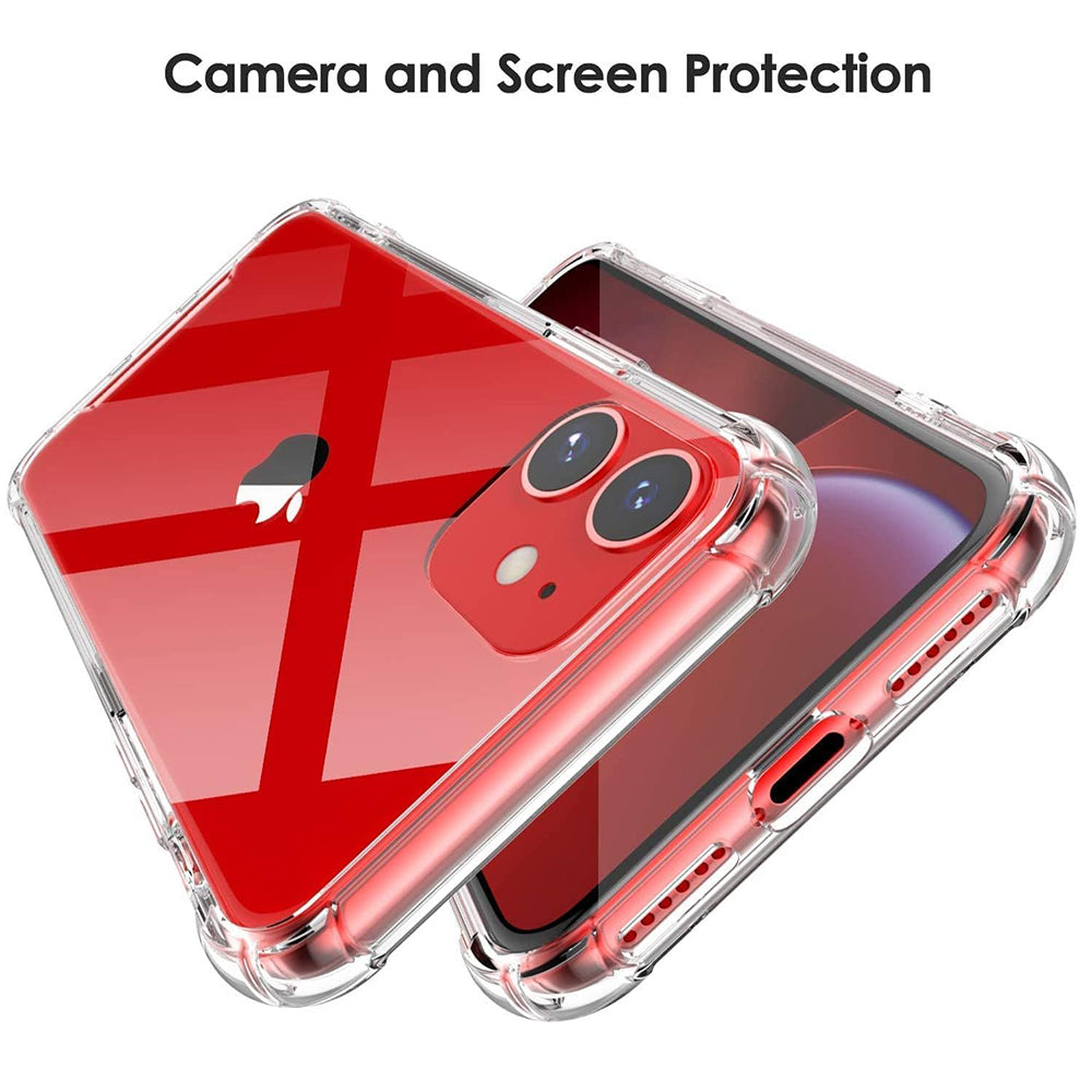 Case for Apple iPhone 12 mini, Techsuit, Shockproof Clear, Transparent