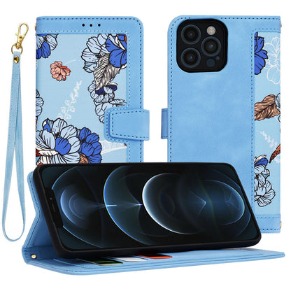 Coque pour Apple iPhone 12 Pro Max, Techsuit, FlipCraft, Bleu
