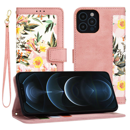 Coque pour Apple iPhone 12 Pro Max, Techsuit, FlipCraft, Rose