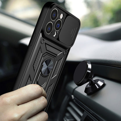 Coque pour Apple iPhone 13 Pro Max, Techsuit, CamShield, Noire