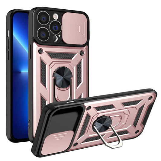 Coque pour Apple iPhone 13 Pro, Techsuit, CamShield, Rose