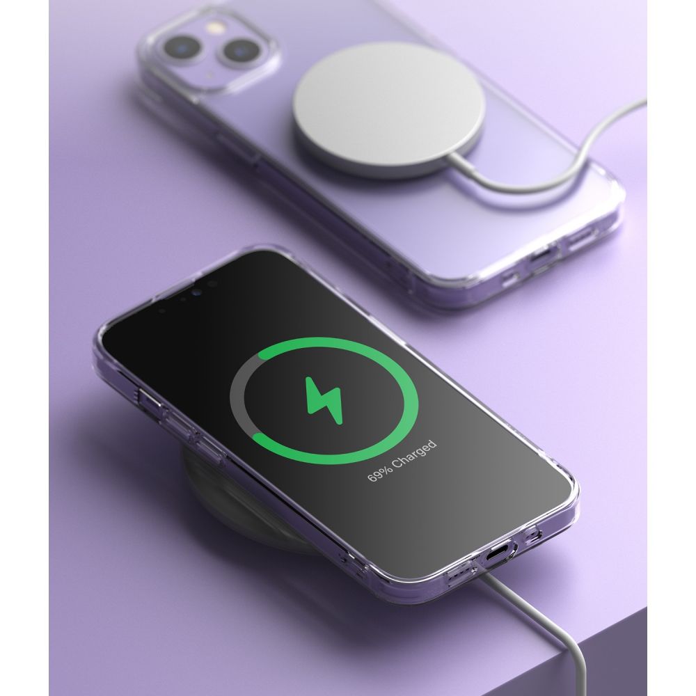 Case for Apple iPhone 13, Ringke, Fusion, Transparent