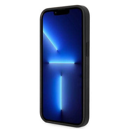 Étui pour Apple iPhone 14, Karl Lagerfeld, Saffiano Choupette's Head, Argenté