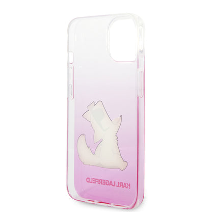 Case for Apple iPhone 14 Plus, Karl Lagerfeld, Choupette Fun, Pink
