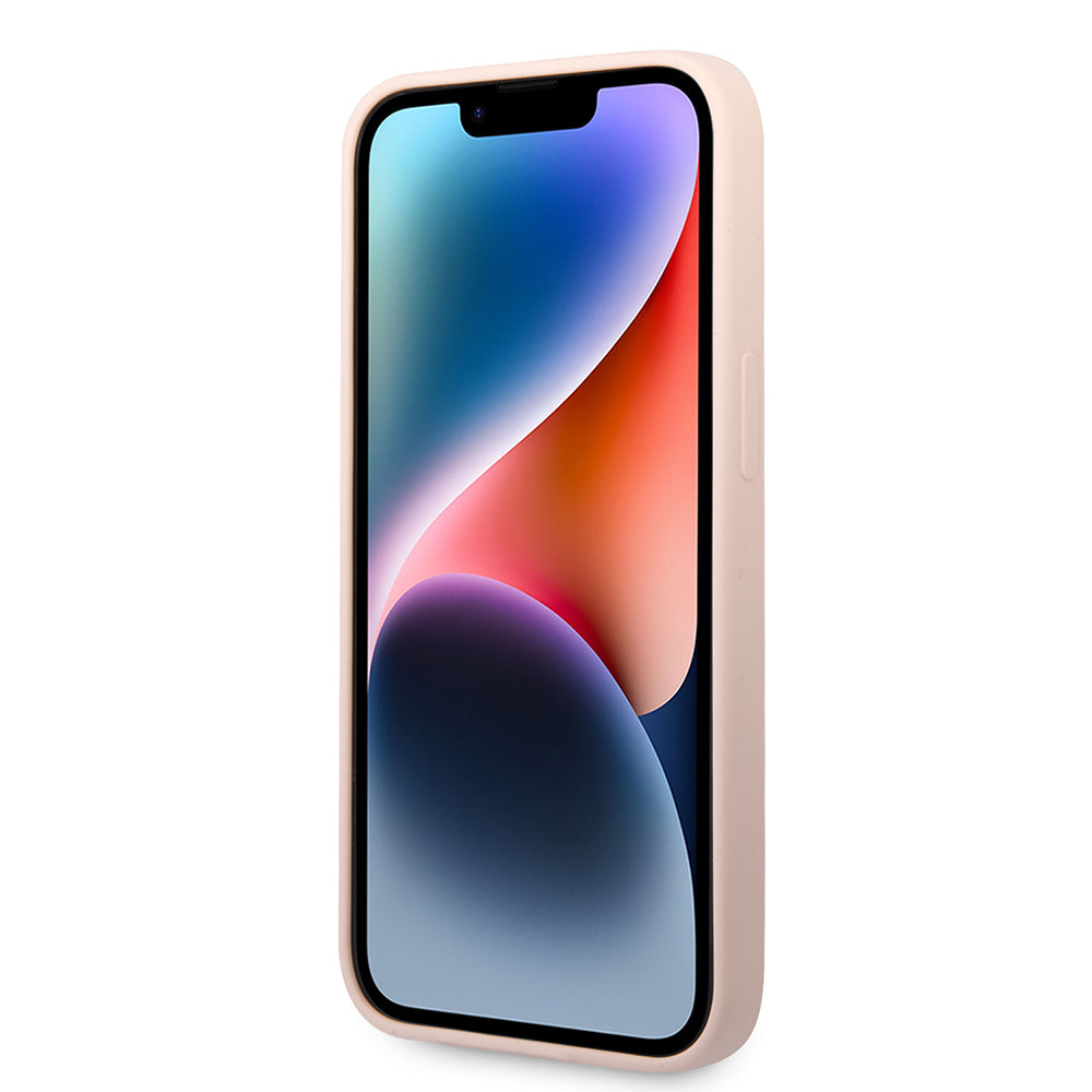 Hülle für Apple iPhone 14 Plus, Karl Lagerfeld, Silicone Body Choupette, Rosa