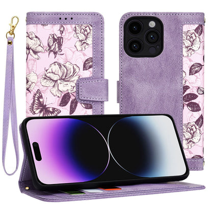 Coque pour Apple iPhone 14 Pro Max, Techsuit, FlipCraft, Violet