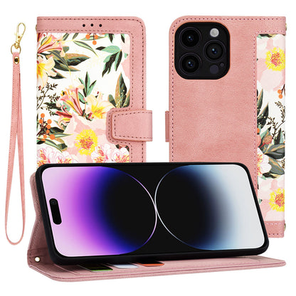 Coque pour Apple iPhone 14 Pro Max, Techsuit, FlipCraft, Rose