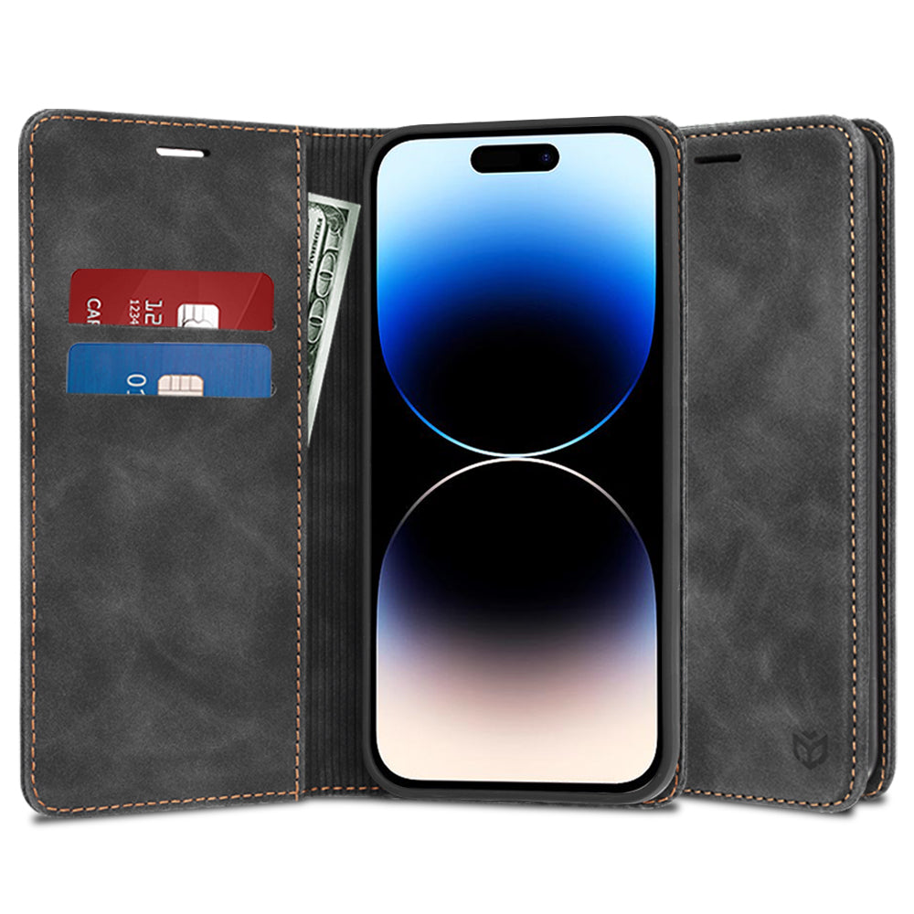 Coque pour Apple iPhone 14 Pro, Techsuit, Confy, Noire