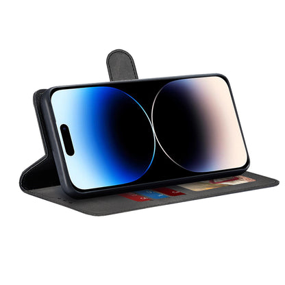 Coque pour Apple iPhone 14 Pro, Techsuit, Diary Book, Noire