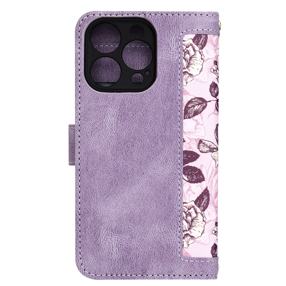 Case for Apple iPhone 14 Pro, Techsuit, FlipCraft, Purple