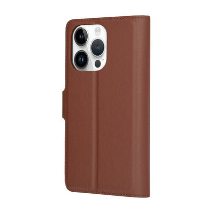 Coque pour Apple iPhone 14 Pro, Techsuit, Leather Folio, Marron