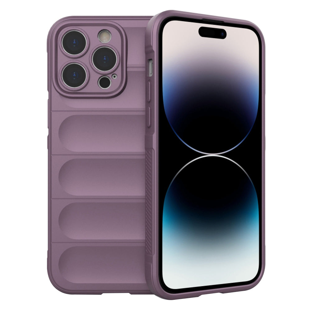 Hülle für Apple iPhone 14 Pro, Techsuit, Magic Shield, Lila