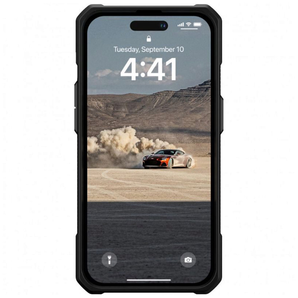 Hülle für Apple iPhone 14 Pro, Urban Armor Gear, Monarch Carbon, Schwarz