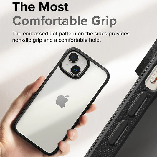 Coque pour Apple iPhone 15 Plus, Ringke, Fusion Bold, Noire