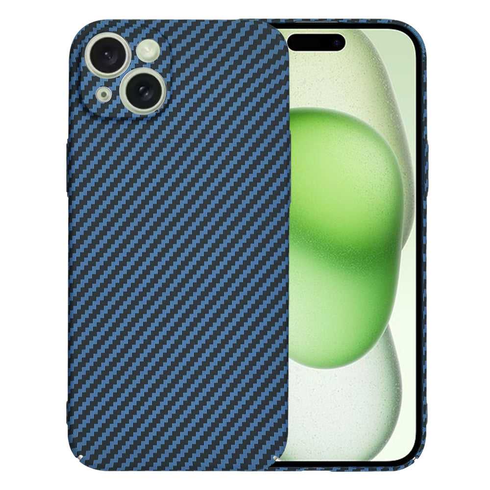 Case for Apple iPhone 15 Plus, Techsuit, Carbonite FiberShell, Turquoise