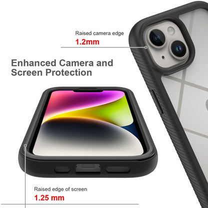 Case for Apple iPhone 15 Plus, Techsuit, Defense360 Pro, Black