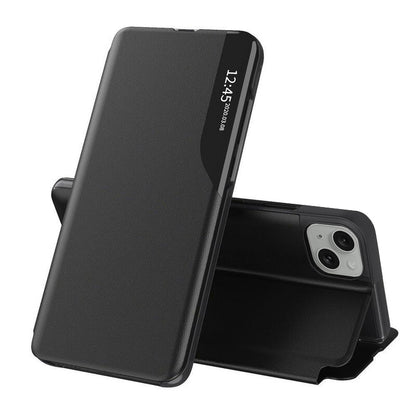 Hülle für Apple iPhone 15 Plus, Techsuit, eFold, Schwarz