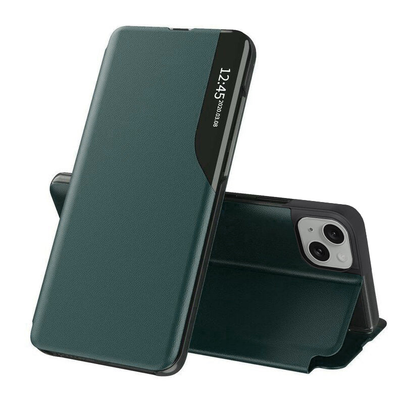 Hülle für Apple iPhone 15 Plus, Techsuit, eFold, Grün