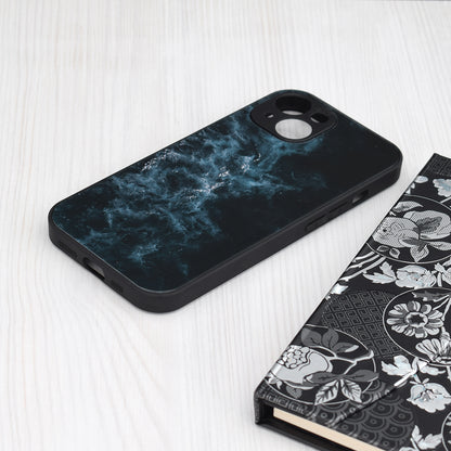 Hülle für Apple iPhone 15 Plus, Techsuit, Glaze, Blau