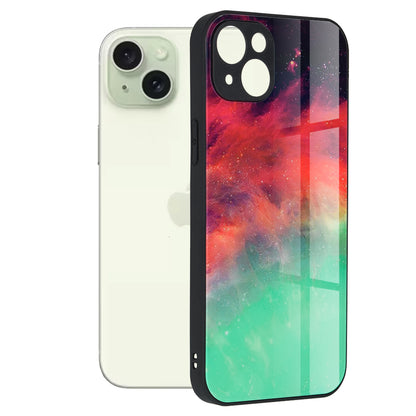 Hülle für Apple iPhone 15 Plus, Techsuit, Glaze, Türkis