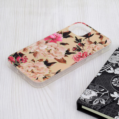 Hülle für Apple iPhone 15 Plus, Techsuit, Marble, Beige