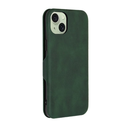 Hülle für Apple iPhone 15 Plus, Techsuit, Safe Wallet Plus, Grün