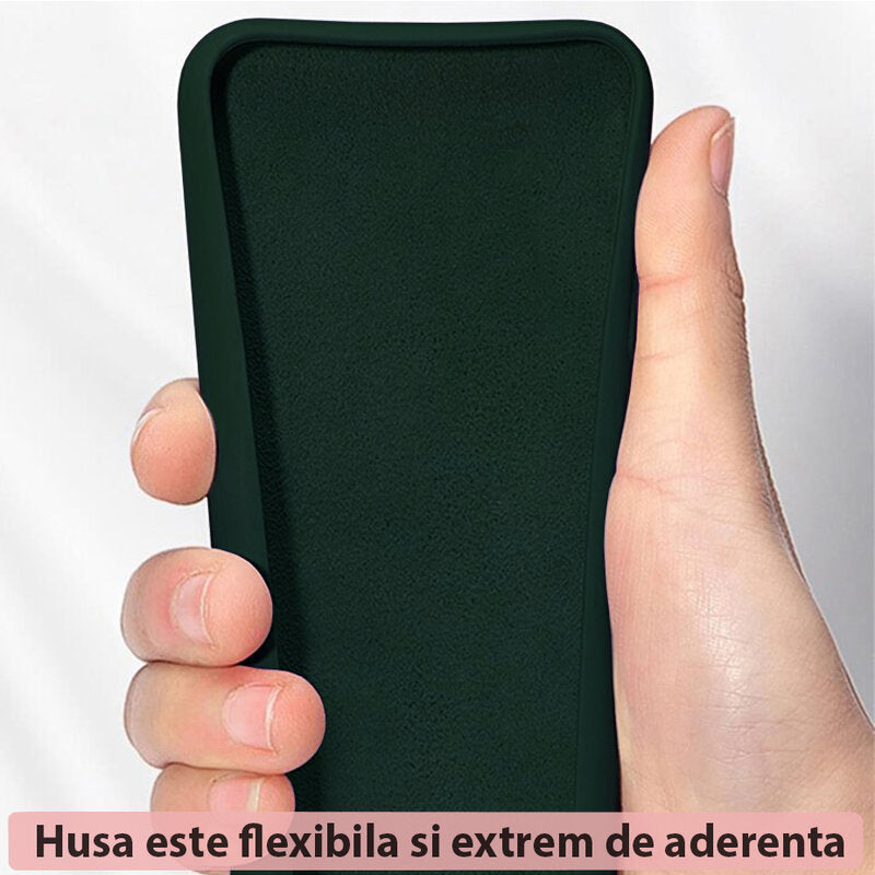 Étui pour Apple iPhone 15 Plus, Techsuit, Soft Edge, Vert Foncé