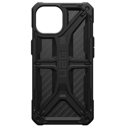 Hülle für Apple iPhone 15 Plus, Urban Armor Gear, Monarch Carbon, Schwarz