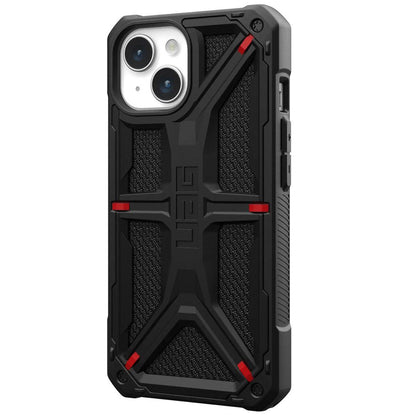 Hülle für Apple iPhone 15 Plus, Urban Armor Gear, Monarch Kevlar, Schwarz