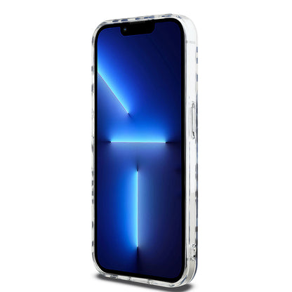 Hülle für Apple iPhone 15 Pro, Karl Lagerfeld, IML Electroplated Repeated Logo, Goldfarben