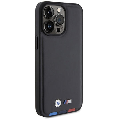 Hülle für Apple iPhone 15 Pro Max, BMW, Stamp Tricolor, Schwarz