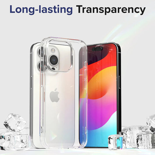 Coque pour Apple iPhone 15 Pro Max, Ringke, Fusion, Transparente