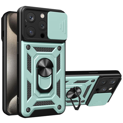 Coque pour Apple iPhone 15 Pro Max, Techsuit, CamShield, Vert