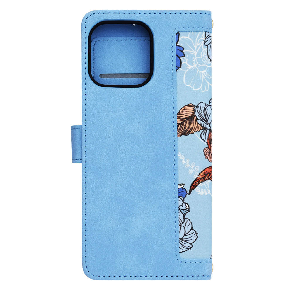Coque pour Apple iPhone 15 Pro Max, Techsuit, FlipCraft, Bleu