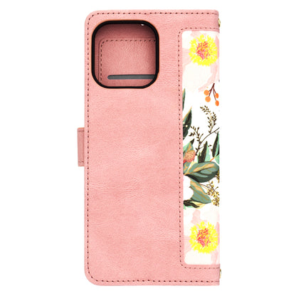 Coque pour Apple iPhone 15 Pro Max, Techsuit, FlipCraft, Rose
