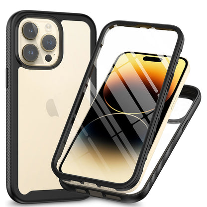 Case for Apple iPhone 15 Pro, Techsuit, Defense360 Pro, Black