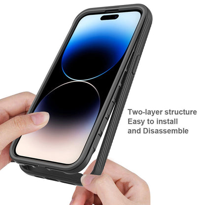 Case for Apple iPhone 15 Pro, Techsuit, Defense360 Pro, Black