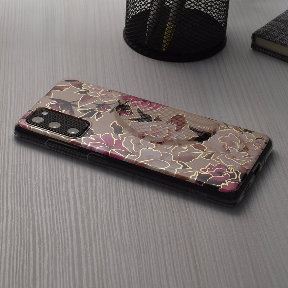Coque pour Apple iPhone 15 Pro, Techsuit, Marble, Beige