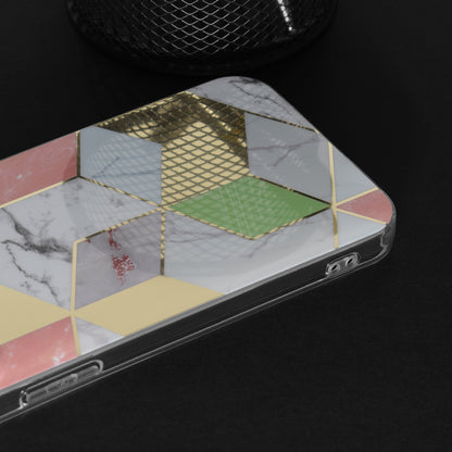 Coque pour Apple iPhone 15 Pro, Techsuit, Marble, Violet