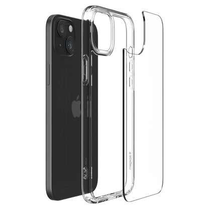 Hülle für Apple iPhone 15, Spigen, Ultra Hybrid, Transparent ACS06793