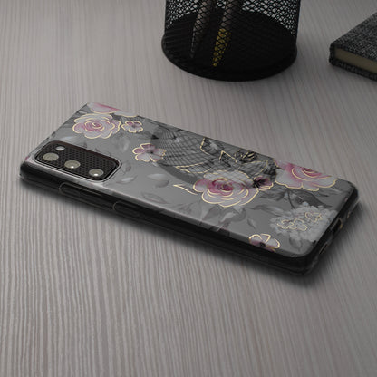 Hülle für Apple iPhone 15, Techsuit, Marble, Grau