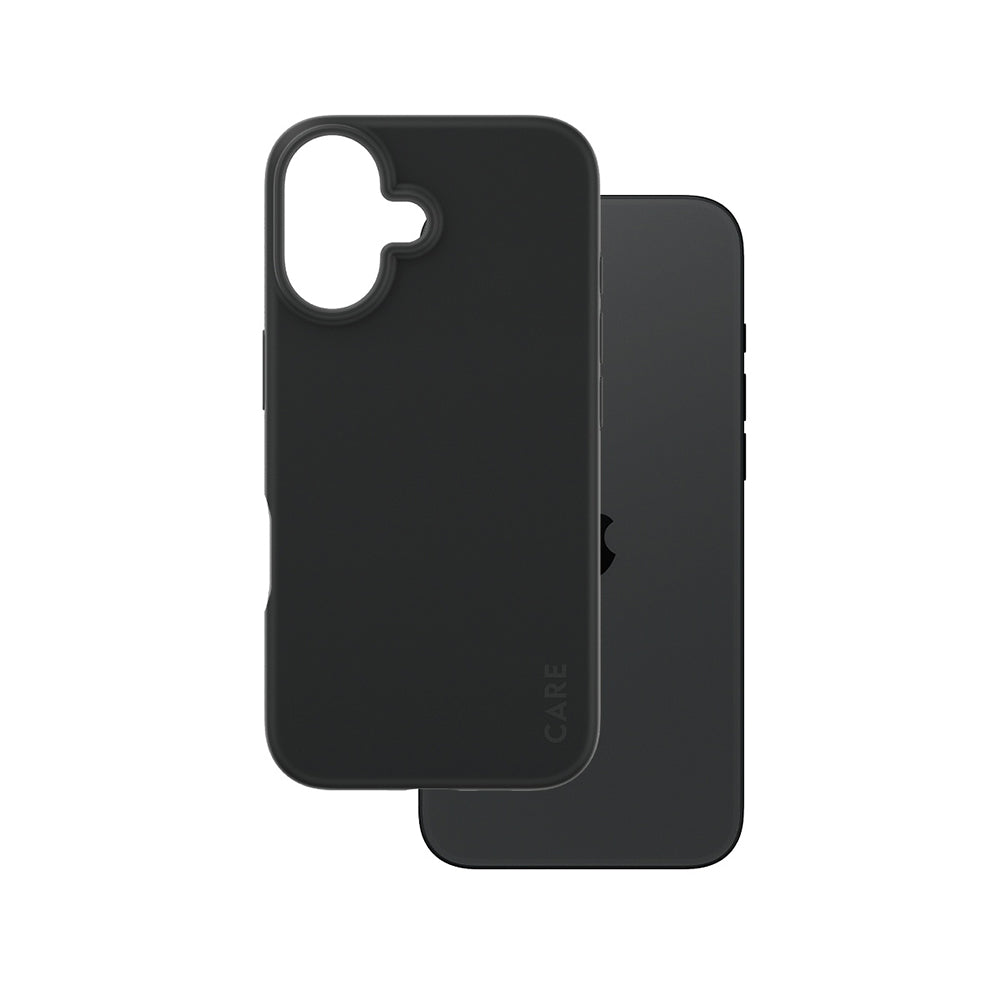 Étui pour Apple iPhone 16, PanzerGlass, Care Fashionable, Noir