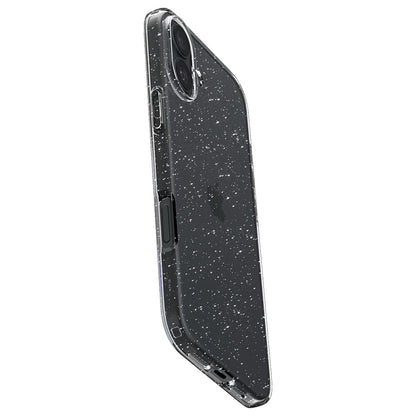 Étui pour Apple iPhone 16 Plus, Spigen, Liquid Crystal Glitter, Transparent